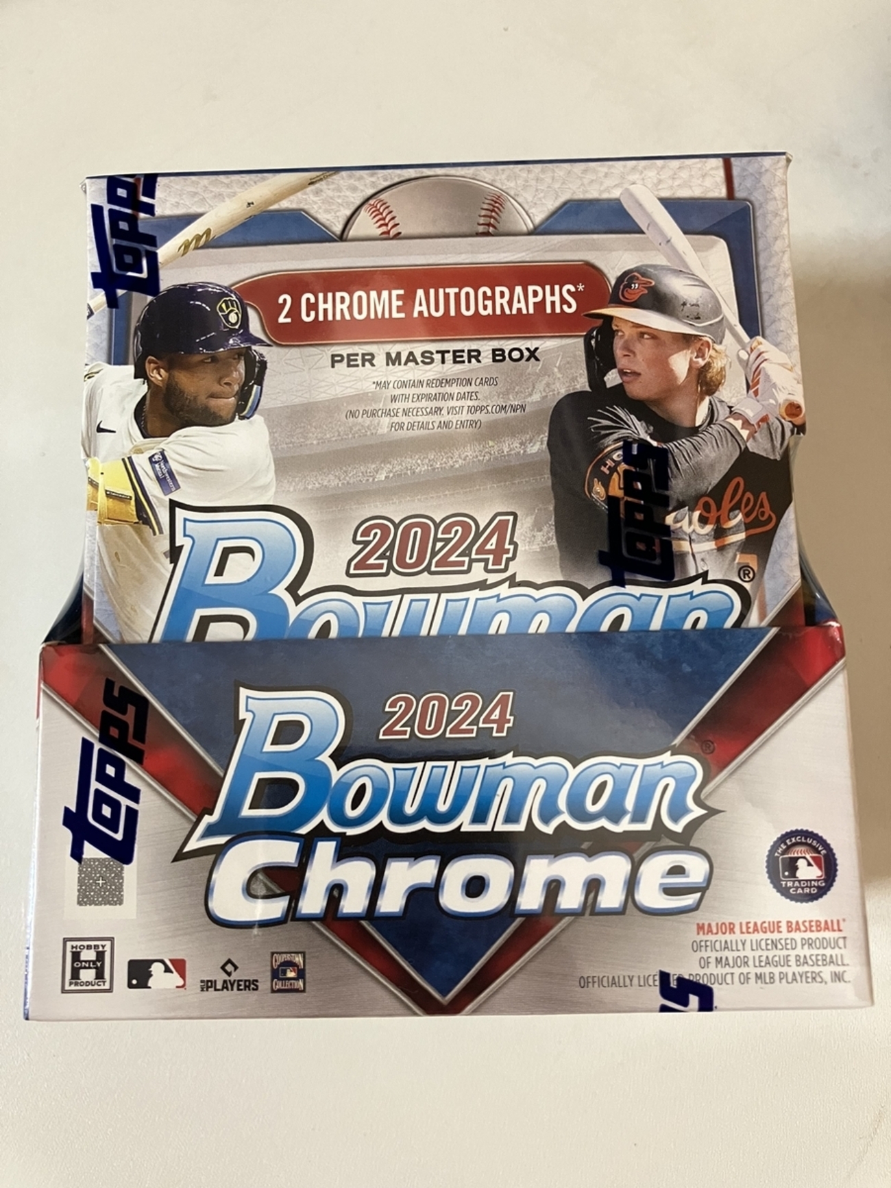 2024 Bowman Chrome Baseball Hobby Box 開封。 - 野球カードと私と。