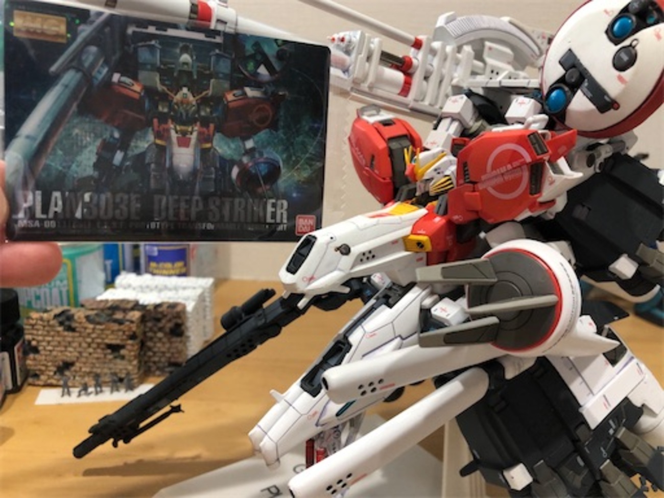 GUNDAM FIX #0013ディープ ・ストライカーを遊びつくす - 筆塗り 