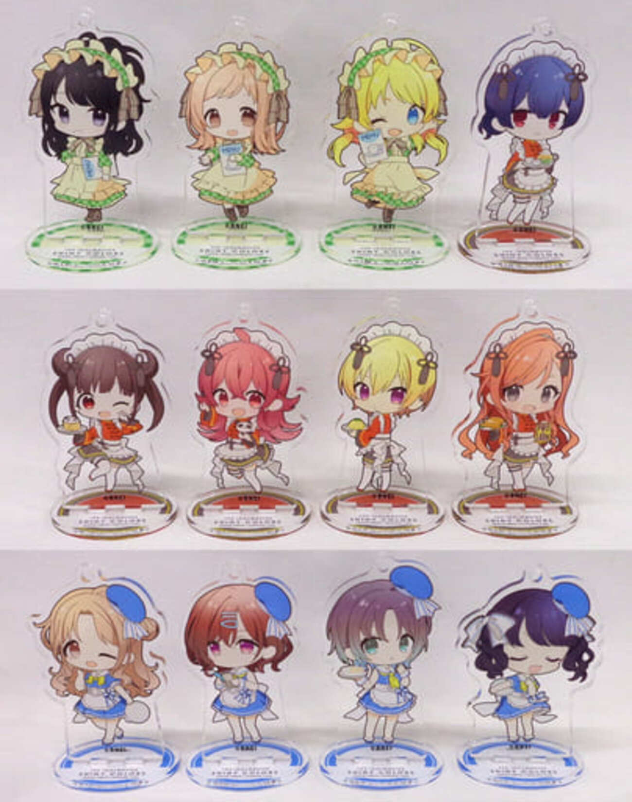 雑貨　全12種セット 「アイドルマスター シャイニーカラーズ 3rd ANNIVERSARY CELEBRATION×GOOD SMILE×animatecafe CoLotta トレーディングアクリルプレートキーホルダー vol.2(グループ1)」 駿河屋 -<中古>全12種セット 「アイドルマスター シャイニー