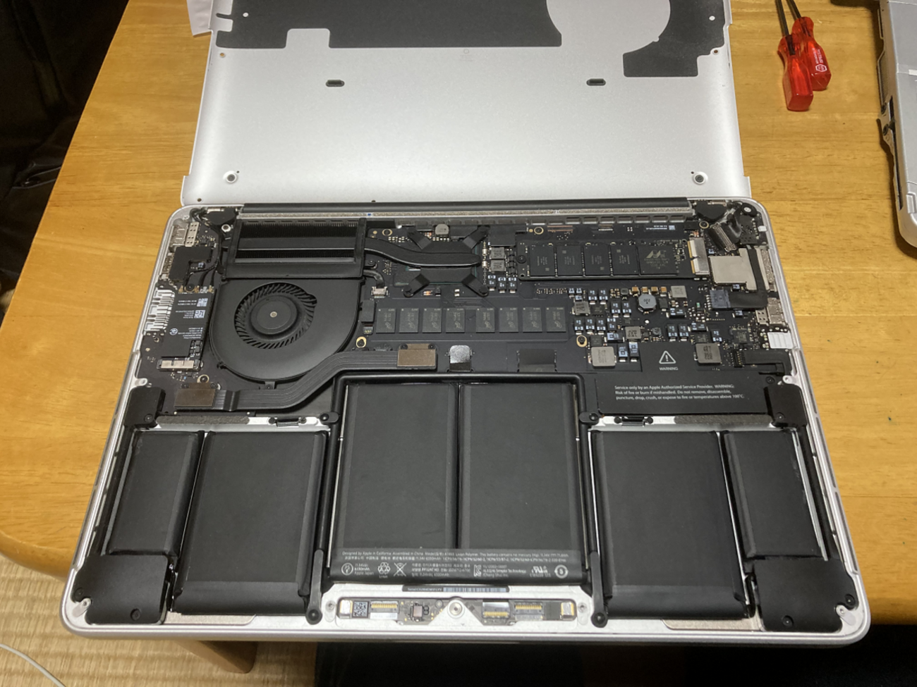 MacBookProのSSDを装換した(120GB?->500GB) - chakokuのブログ(rev4)