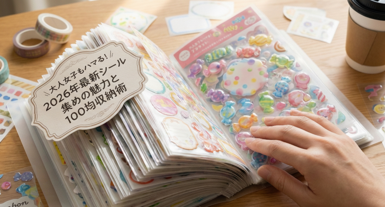 シール集めのはじめ方】なぜ今、シールが熱い「シール沼」の事情と 