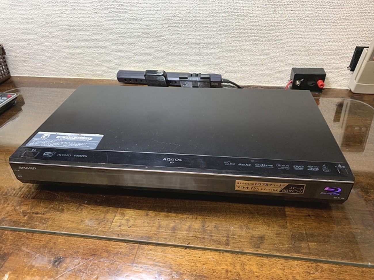 SHARP BD-T1100 1TB☆12年☆シャープ⁄SHARP⁄AQUOS☆HDD⁄BDレコーダー 