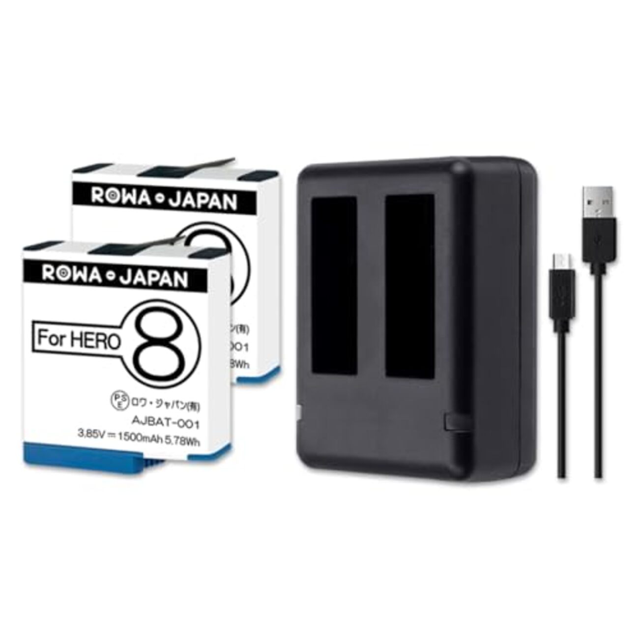 GoPro HERO8 Blackのバッテリーをロワジャパンの互換品に交換した話 