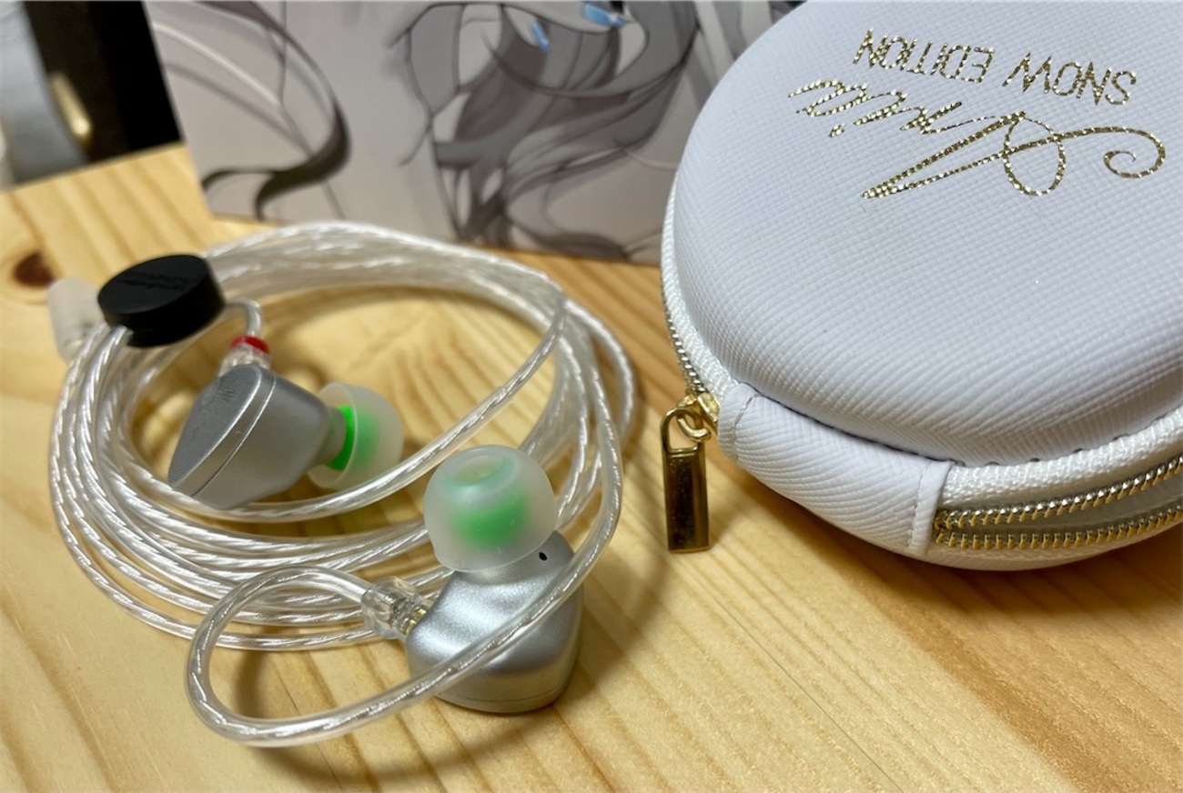 雑記：水月雨Moondrop Aria SNOW Editionを聴いた件 - ゆるふわ 