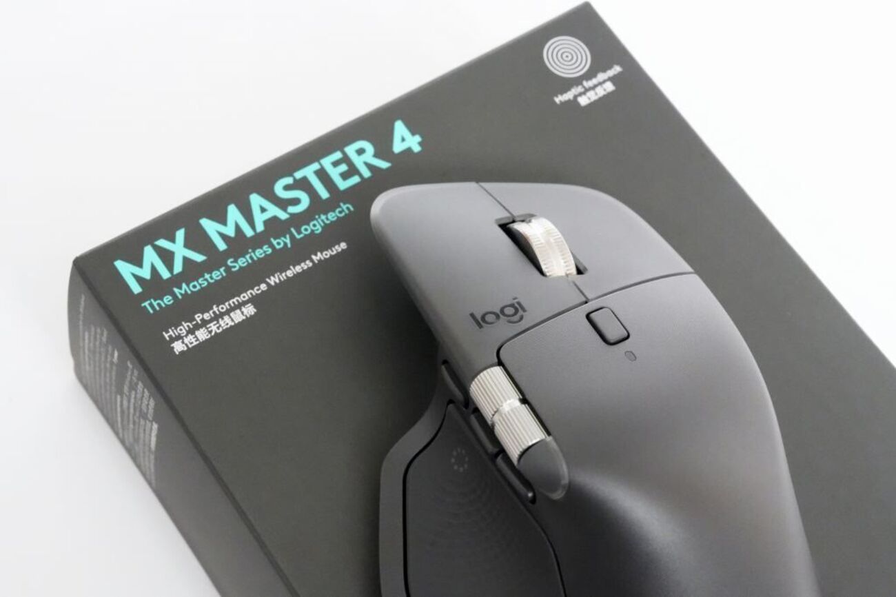 ハイエンドマウス【Logicool MX MASTER 4】レビュー。新機能 Actions 