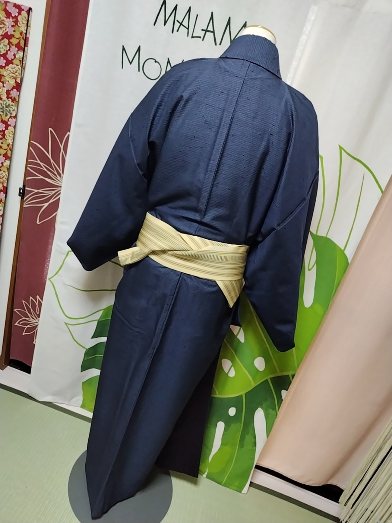 MEN'S着流し 片ばさみ結び🍀 かんたんオススメ 結びです‼️動画あり - 和のものに囲まれて暮らしたい。 ♡