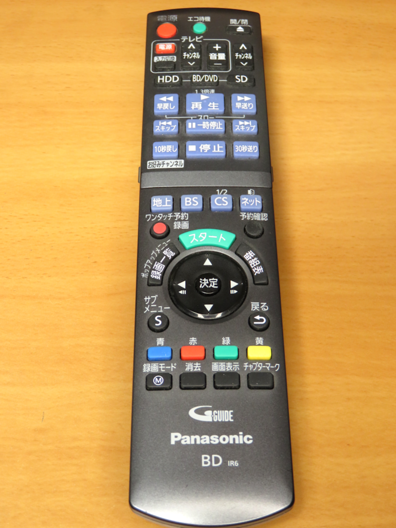 Panasonic DIGA DMR-BWT510 のリモコンを分解修理（N2QAYB000686 