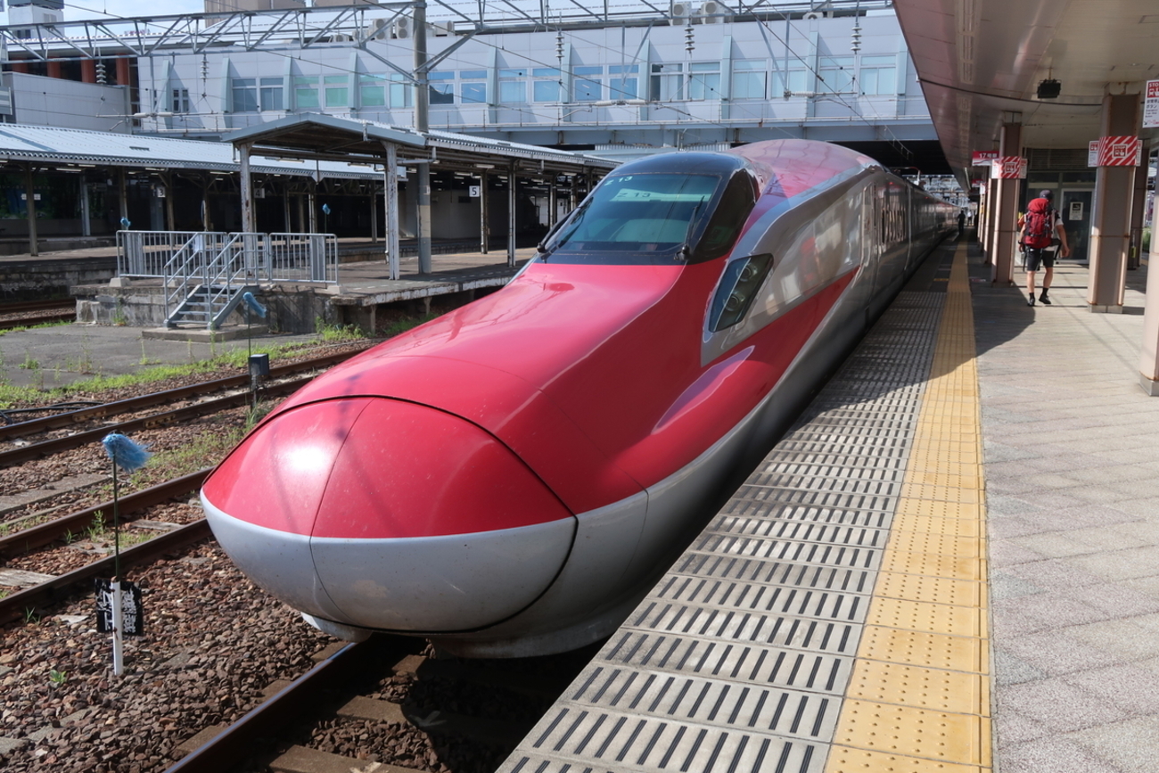 秋田新幹線こまち21号乗車記(仙台12:53→秋田15:04) - 西浦特急 鉄道と