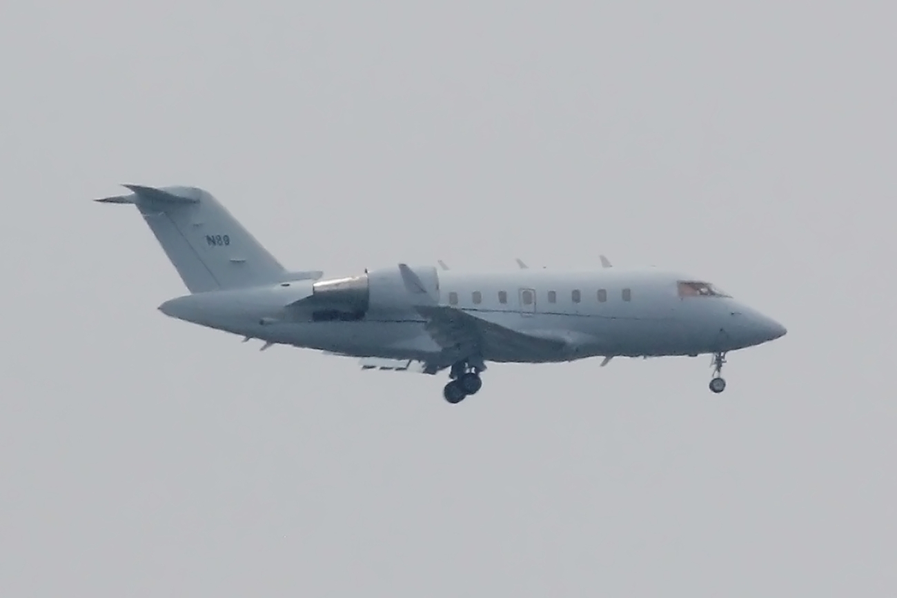 久々に目撃した米連邦航空局の小型ジェット機CL60 - Starlight Terrace