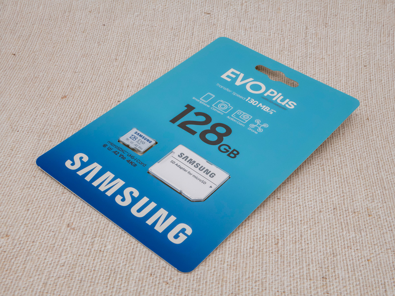 安価で高速なSamsung製microSDXCカード「EVO Plus」の128GBを購入 
