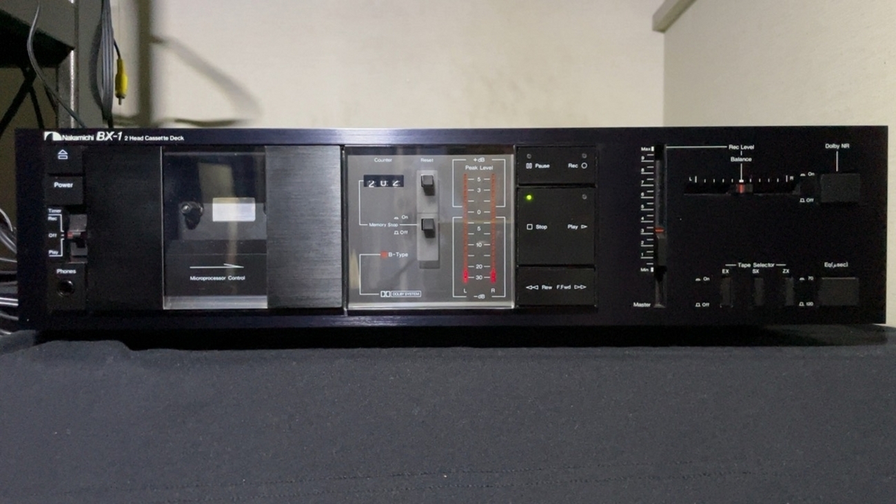 希少】Nakamichi BX-1 古めかしい カセットデッキ