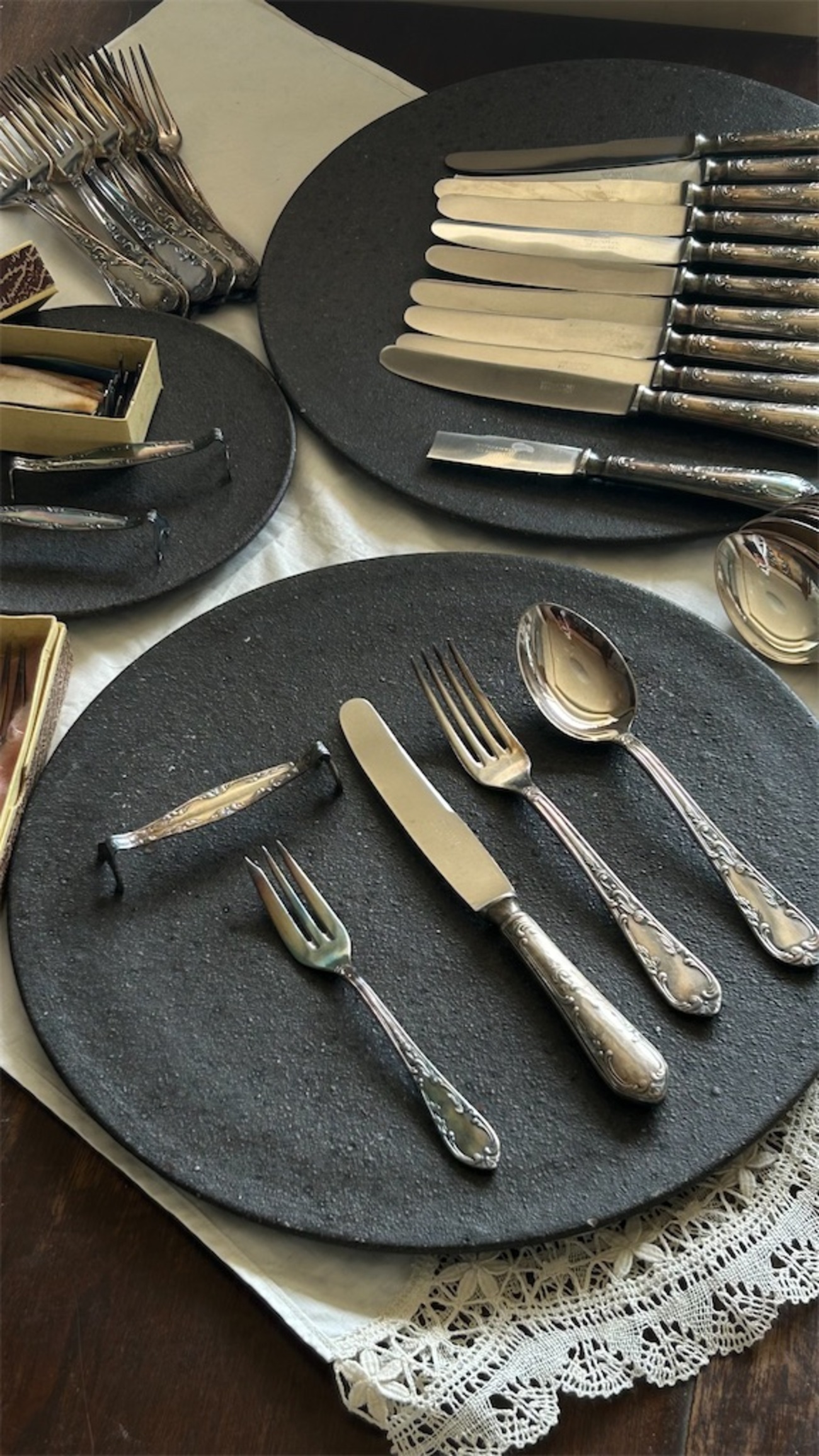 Germanyシルバープレートカトラリー4+1点セット - chouchou annexe's blog