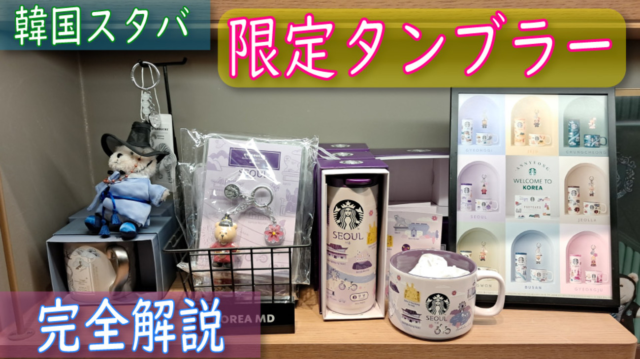 韓国スタバ限定タンブラー完全版！値段・人気シリーズ・梨大店の刻印 