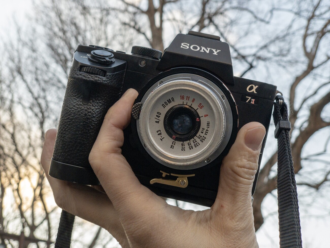 マウントアダプターあそび！LOMO SMENA8M T-43 40mm F4.0 スメハチ 