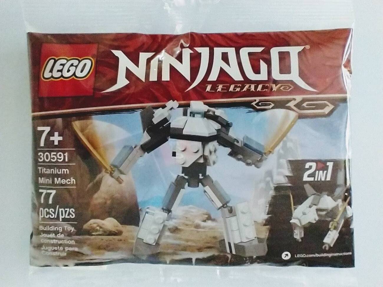 レゴ®NINAGOのポリバッグ、LEGO® 30591 （ミニ）チタンメカ - よう先生 