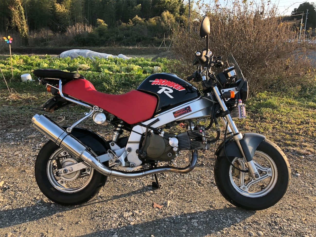 モンキーR イメチェン - バイクのある景色
