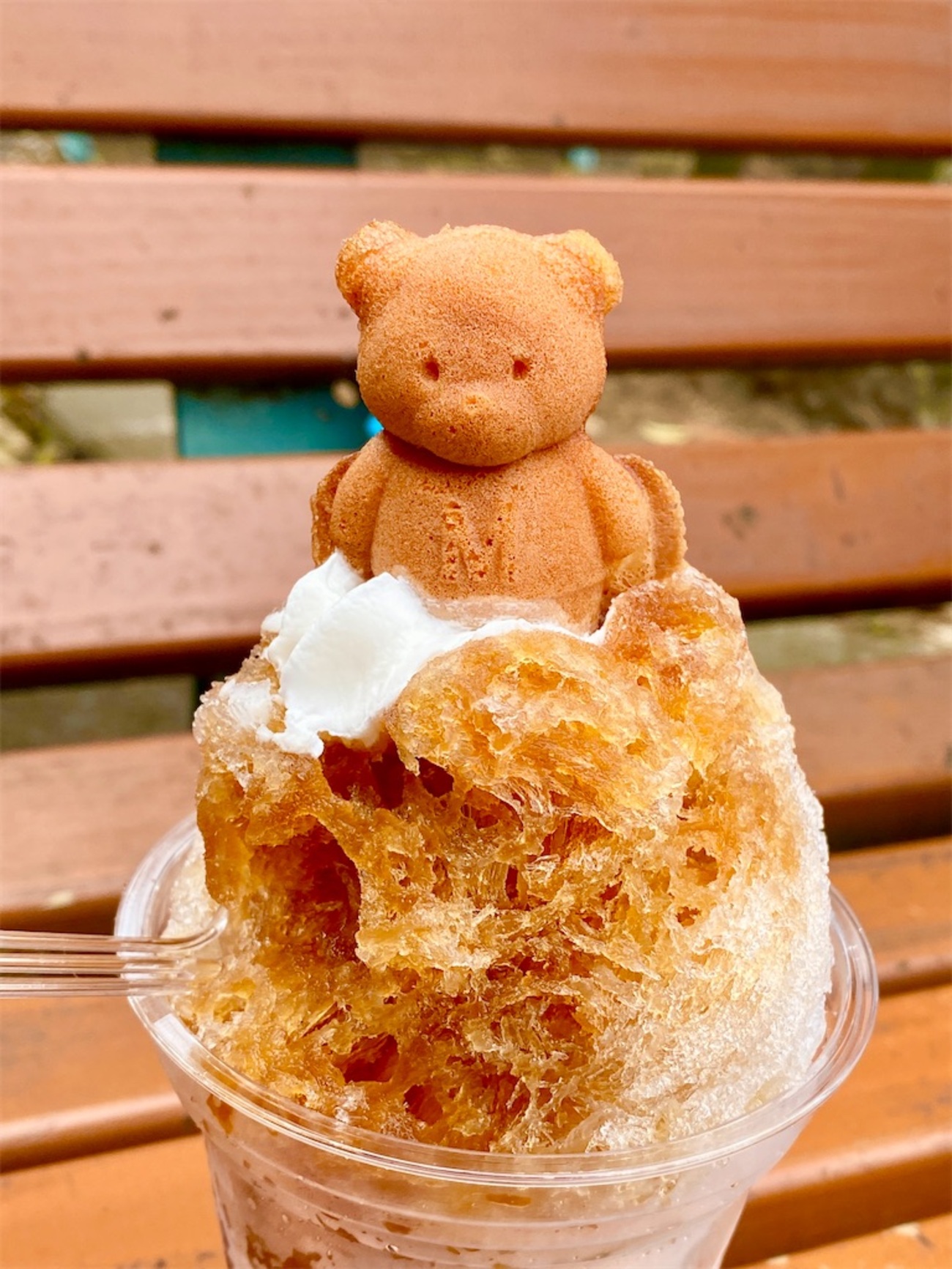 南埼玉郡宮代町須賀・東武動物公園の「くまさんのデザート 東武動物