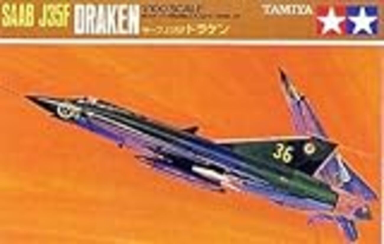 航空機・ヘリコプター TAMIYA 1/100 SAAB J35F Draken & BELL AH saab-j35f-draken-1-100-scale-
