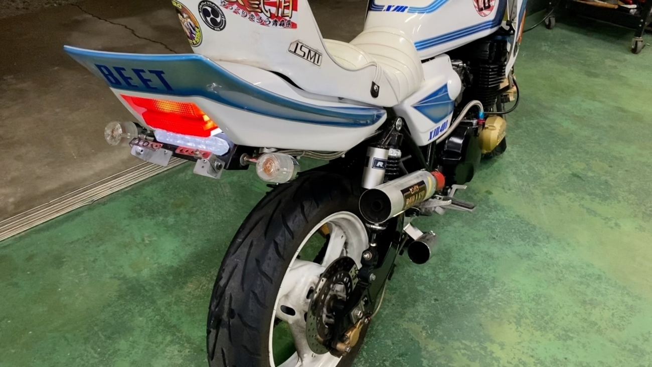 メルカリで83万で買ったバイク（xjr400）を軽トラで青森まで引き取りに