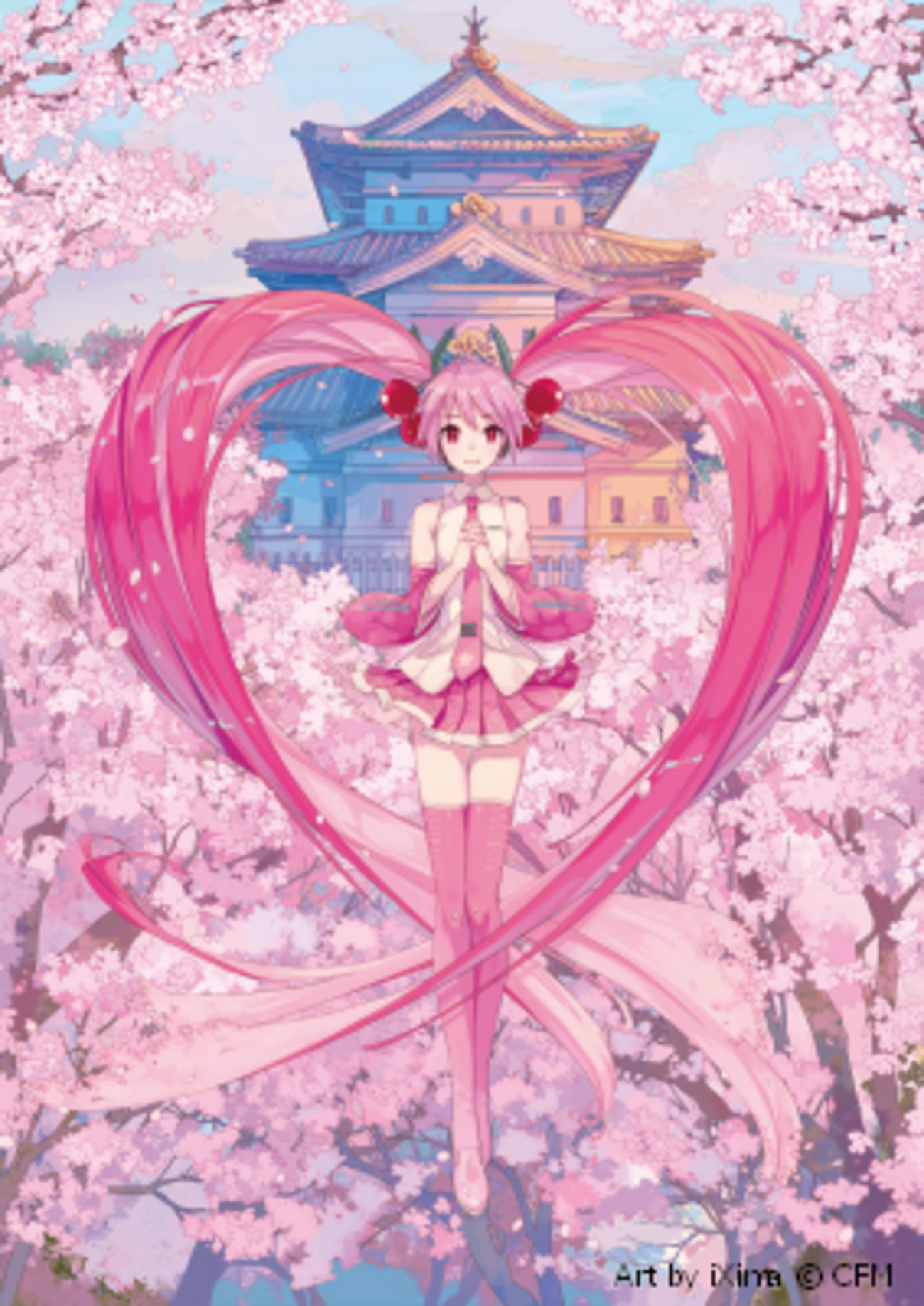 初音ミク 桜ミク ドラムバッグ 弘前さくらまつり 2021 backend=imagemagick;version=1;