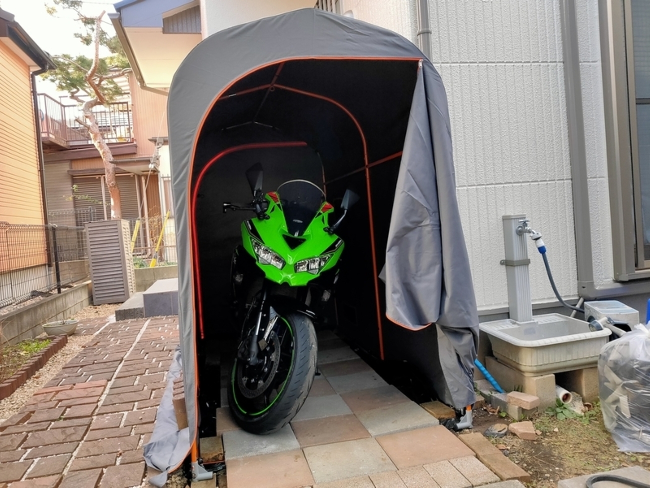 ドッペルギャンガー バイクガレージ 2150スリムを購入！ - さんでー的日常