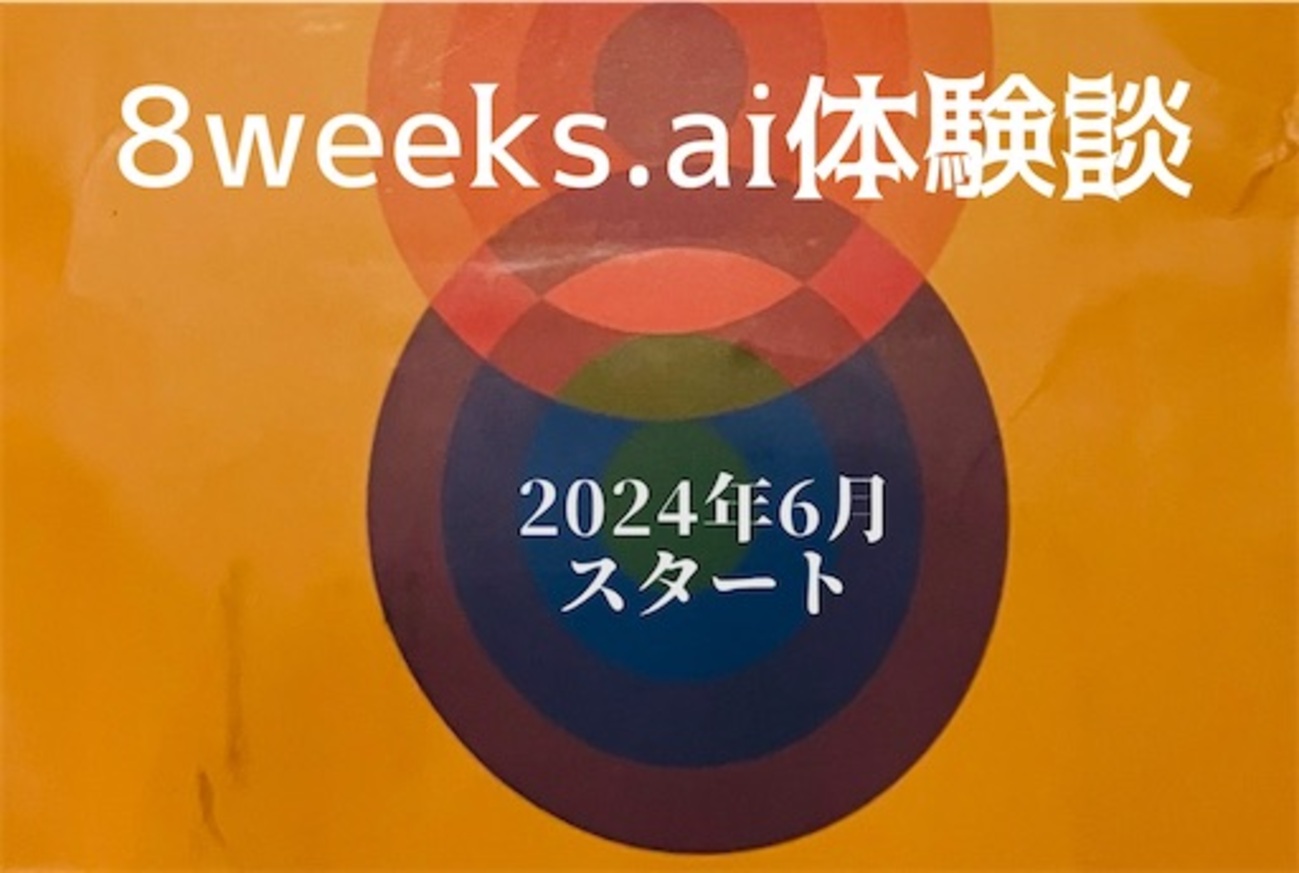 8weeks.aiの体験談【2024年6月〜9月】 - 美容費300万円ブログ