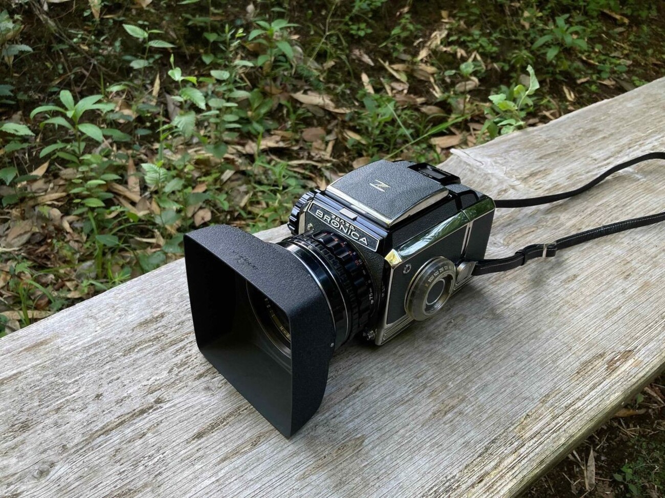Bronica S2とNikkor-H 5cm f3.5とリバーサルフィルムで印西市の結縁寺 