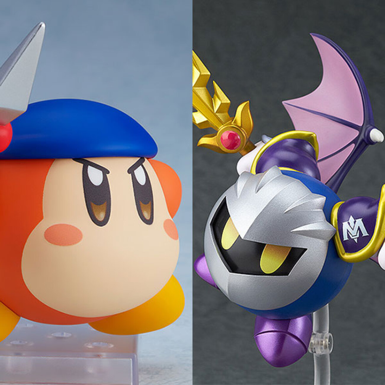星のカービィ】ねんどろいど『ワドルディ』『メタナイト』可動 