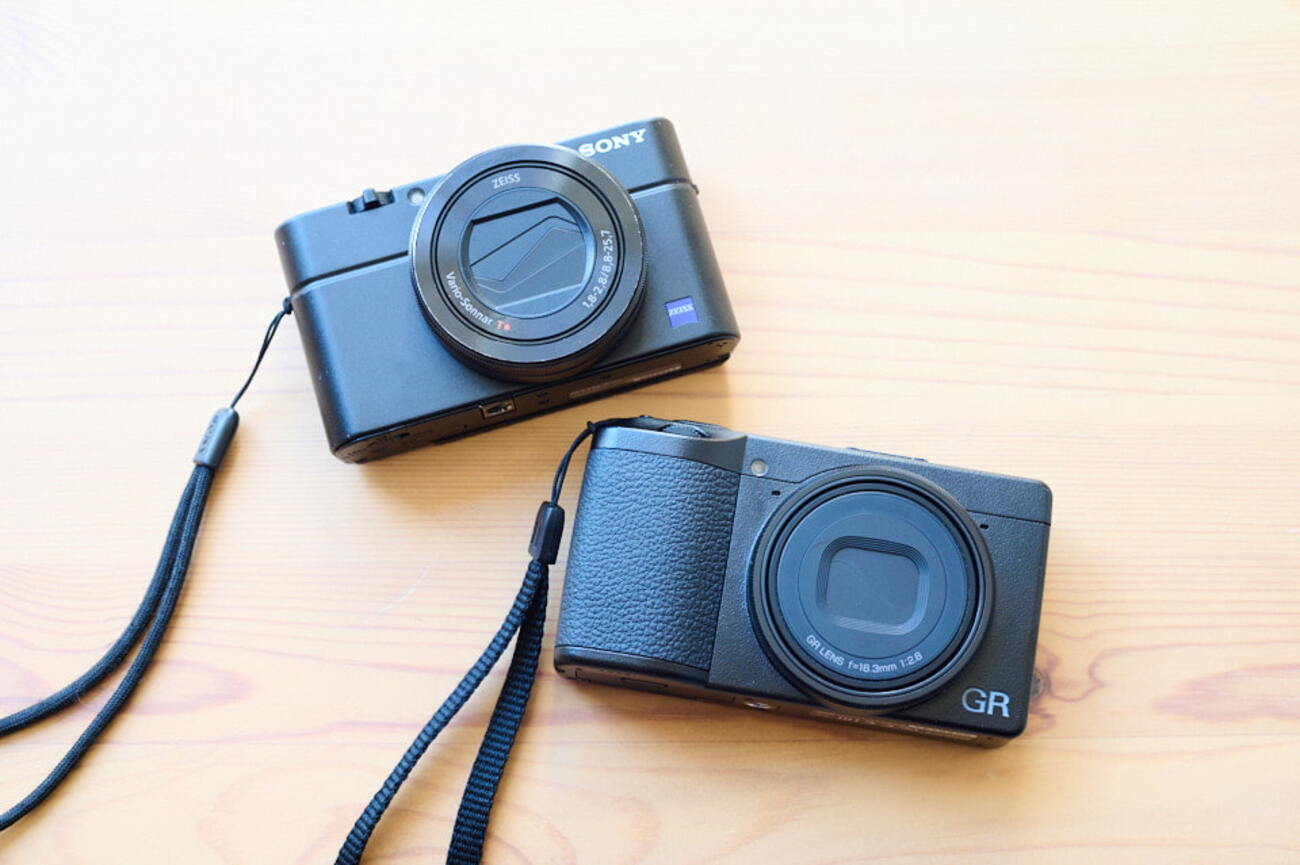 RICOH GR III（GR3）とSONY RX100Ⅲ（DSC-RX100M3）を同じ場所から撮影 