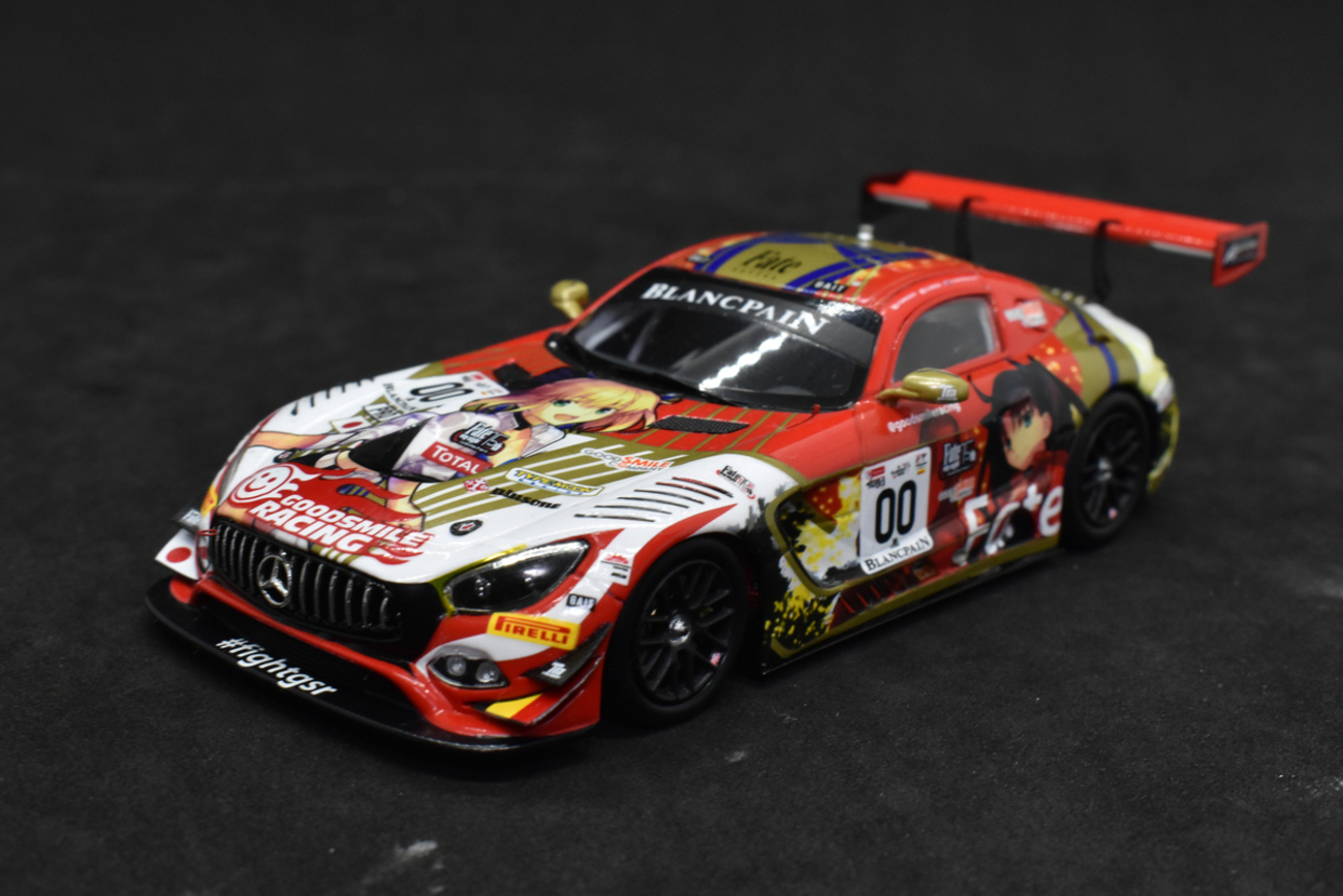 ミニカー 1/18 GOODSMILE RACING Fate AMG GT SPA24H 1/18 グッドスマイル 初音ミク AMG 2017 SPA24H 決勝 ver.