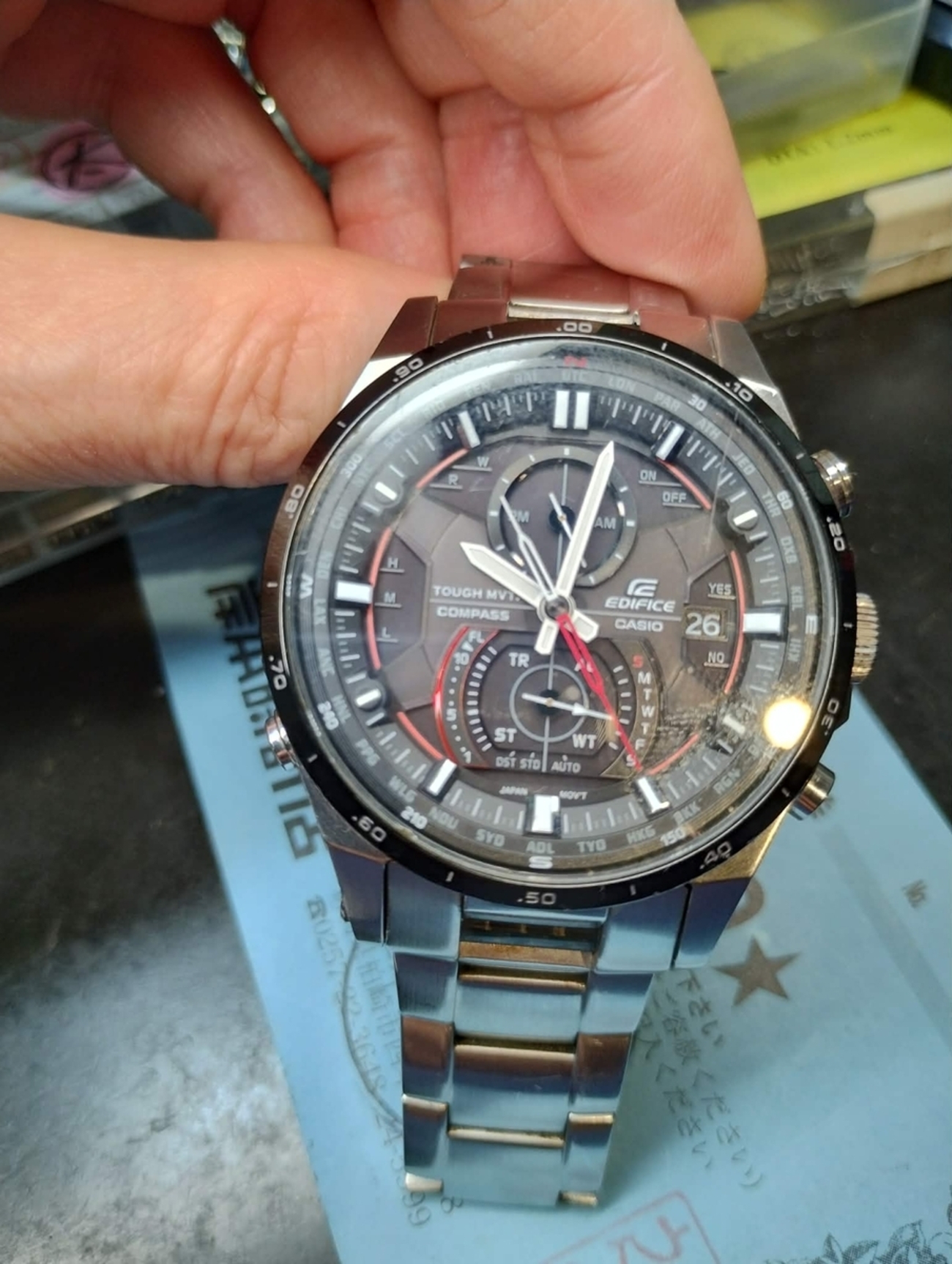 EQW-A1200DB-1AJF カシオ CASIO EDIFICE エディフィス #時計 #電波 