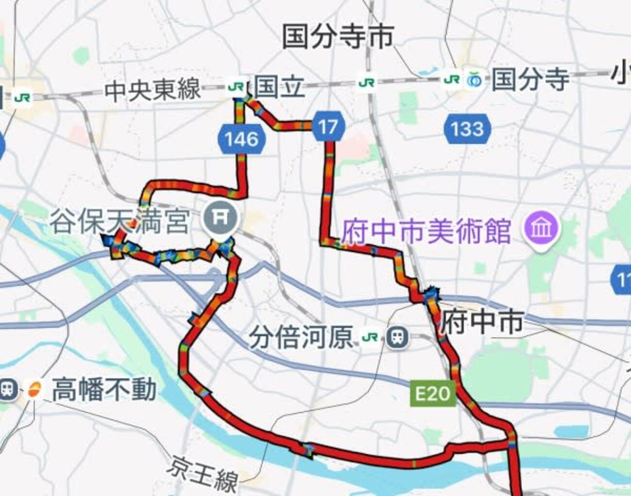 【探索ラン28km】国立・谷保天満宮、ママ下湧水 - ふぁ～むずの一歩 ～ 見えないものが見えてくる♪