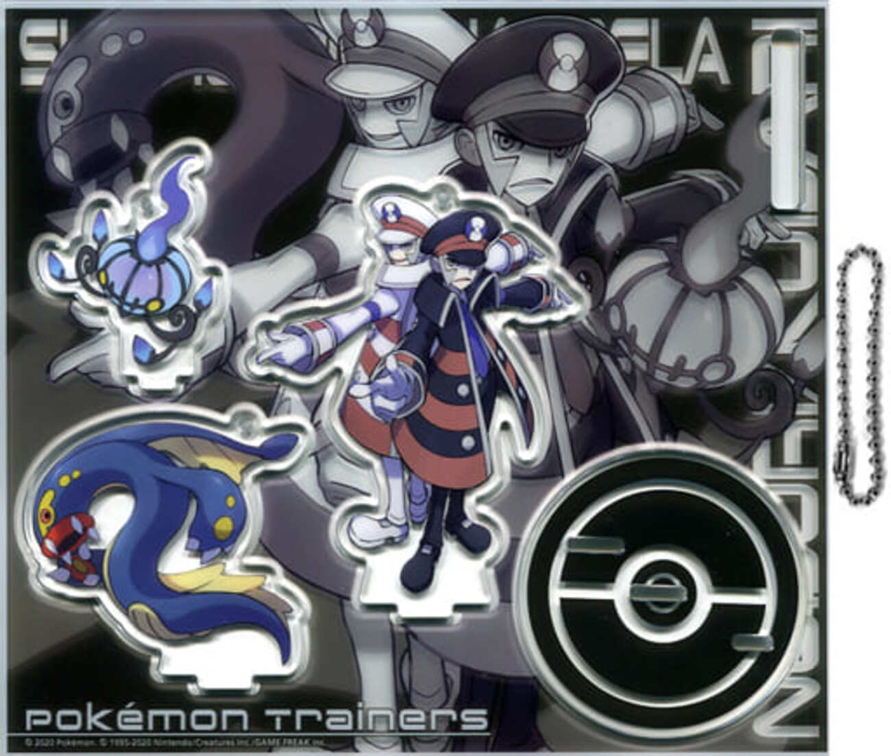 ポケモントレーナーズ アクリルスタンドキーホルダー ノボリ＆クダリ backend=imagemagick;version=1;