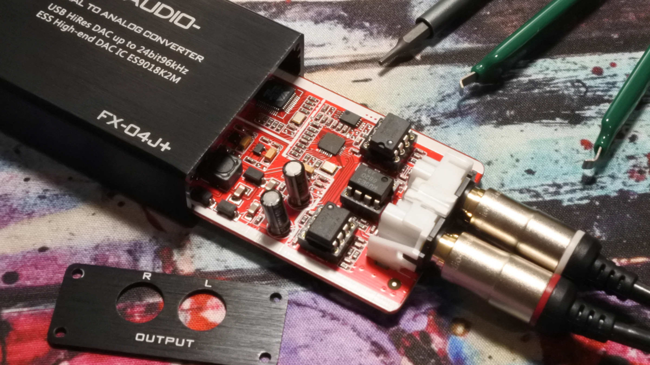FX-AUDIO「DAC-SQ5J+（改）」黒。追加オペアンプ。その他多数 FX AUDIO DAC-SQ5J 分解と音質レポ | PCM1794A