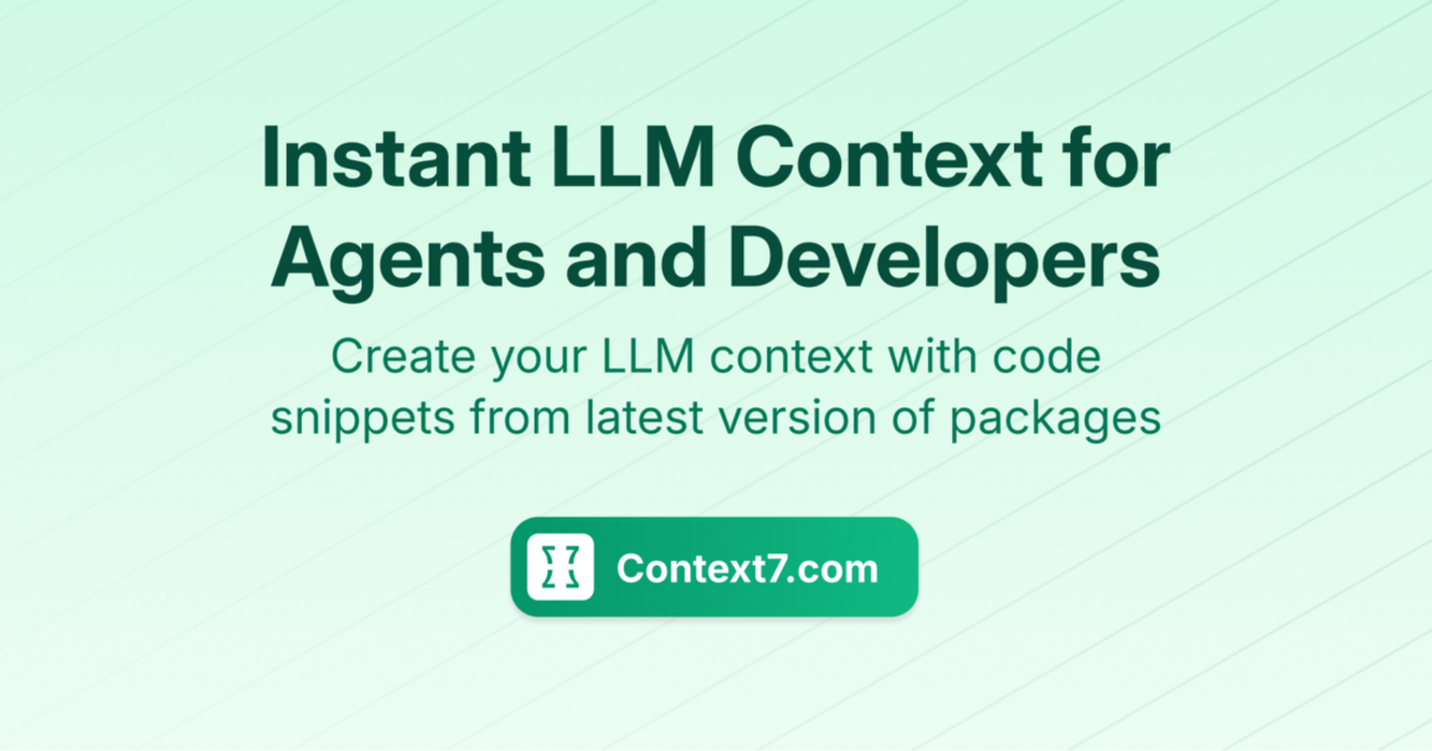 Context7 MCP－ 継続的に更新されるライブラリを扱う際の、LLM や AI コードエディタの制限を克服する最適なソリューション ...