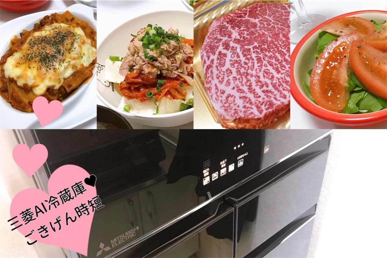 O-1981】三菱 冷蔵庫 MR-MB45F-W 2020年製 【OL日記】三菱のAI冷蔵庫「