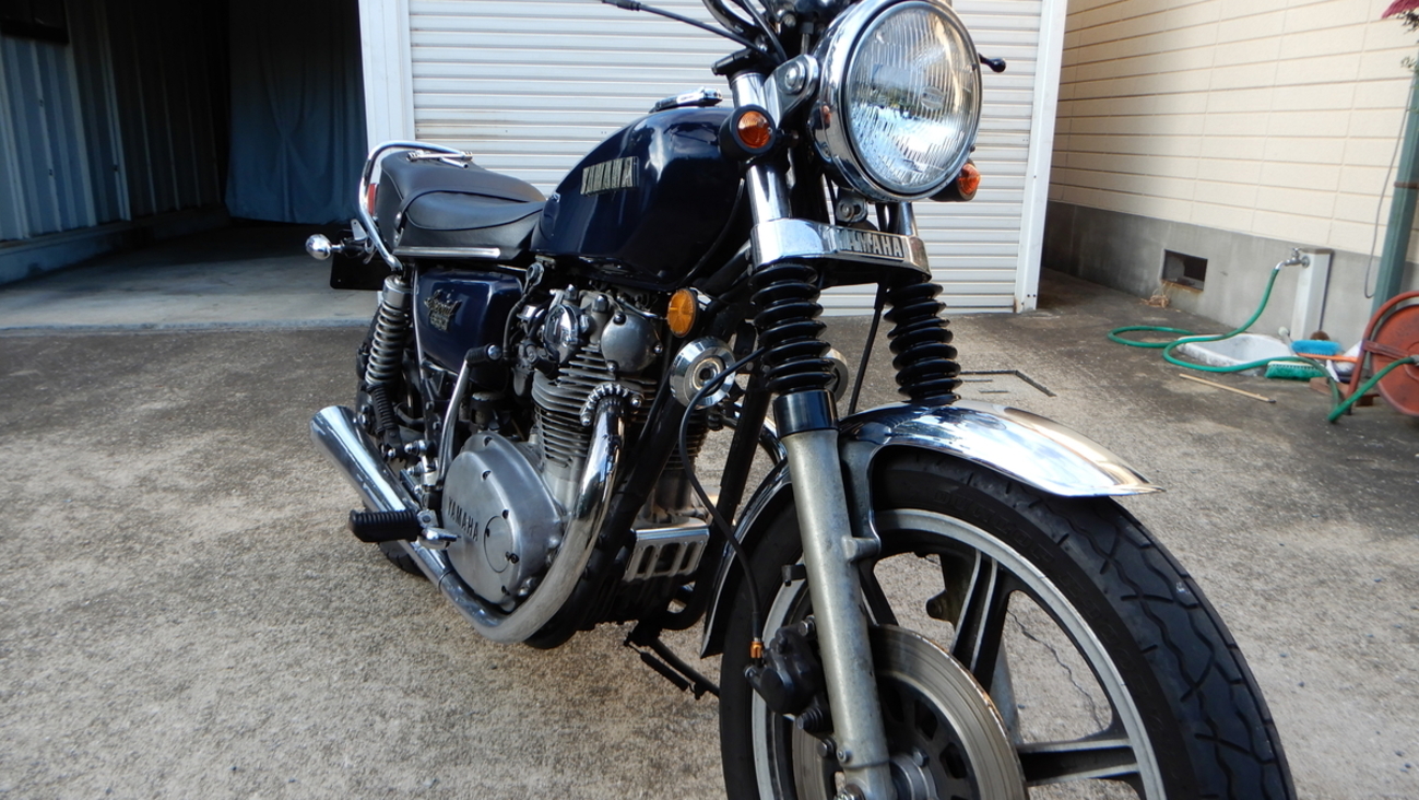 フォークブーツと振動対策 - XS650スペシャルの記録