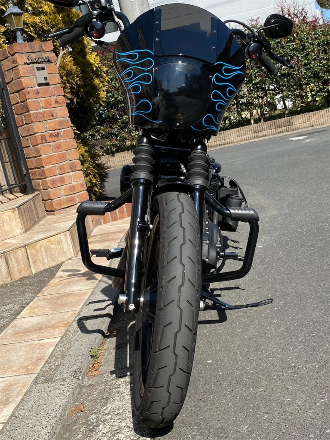 久しぶりのバイクカスタム、フェアリングをスモーク仕様に変更してみ 