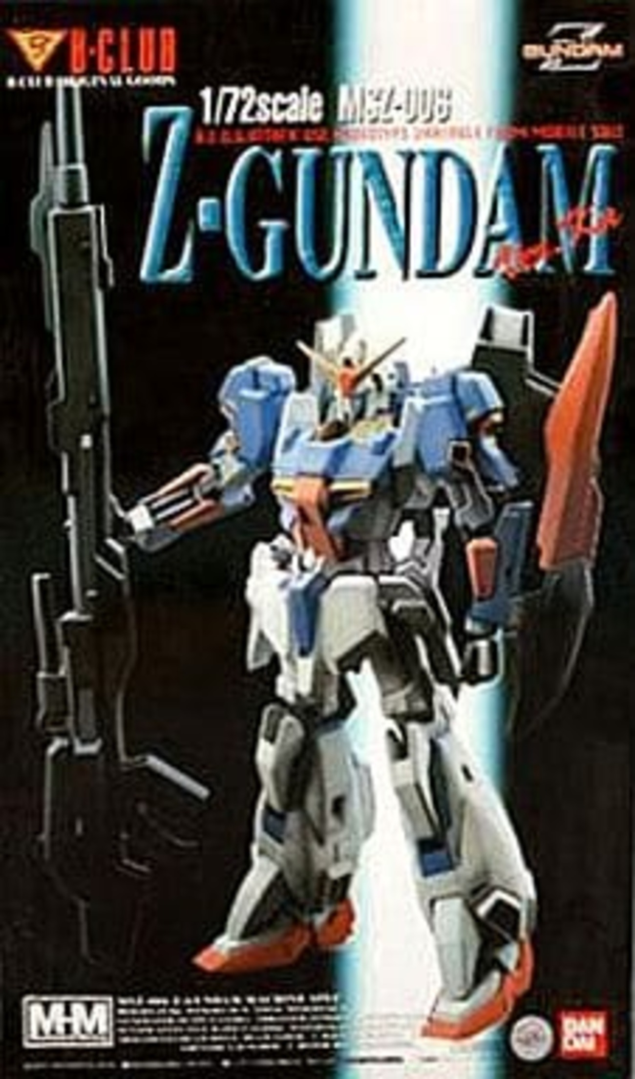 今プラモデルのMSZ-006 ゼータガンダム Ver.ka B-CLUB ｢機動戦士Z 
