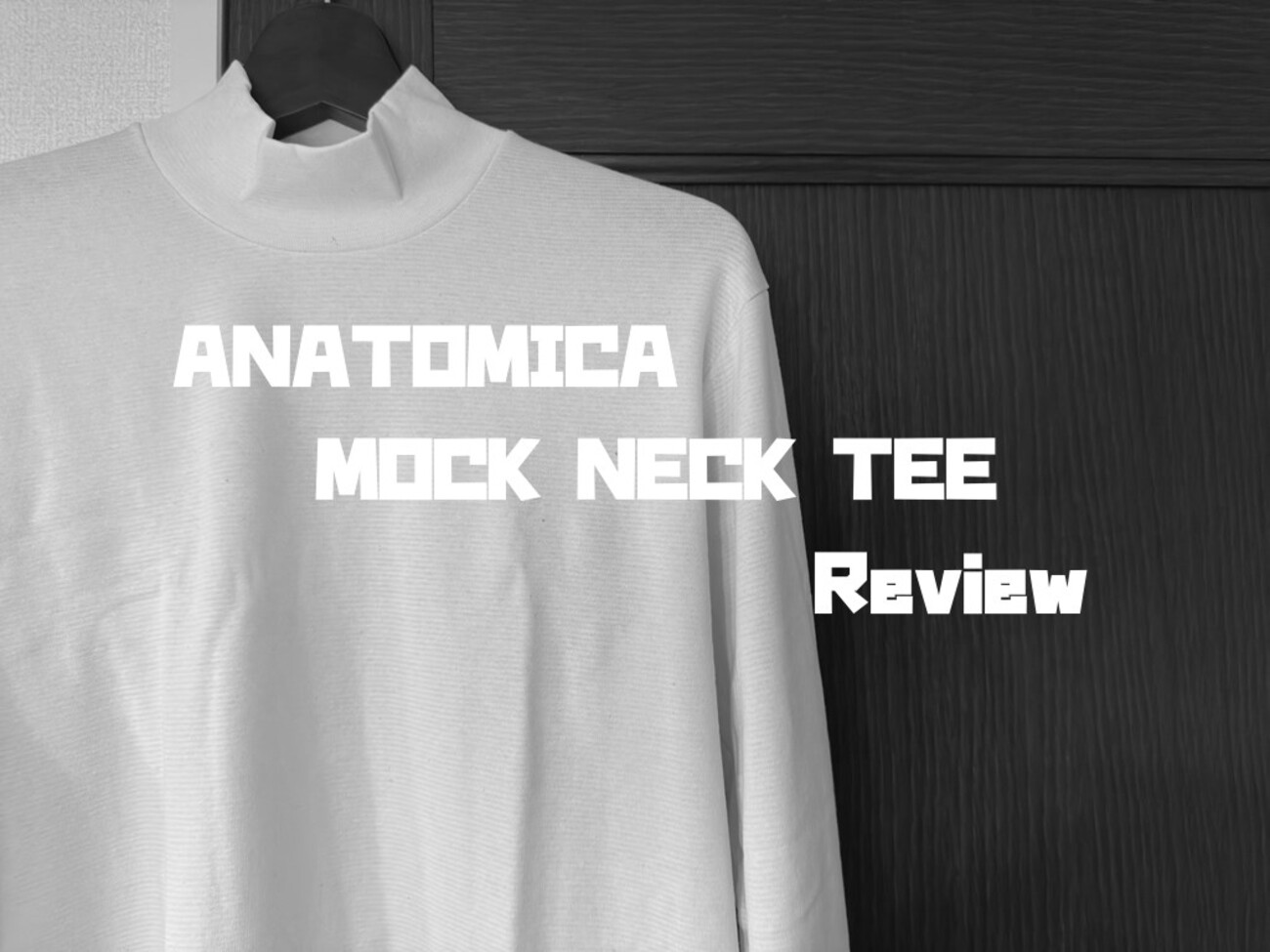 ANATOMICAのモックネックカットソーをレビュー！ - 1978 －アラフォー