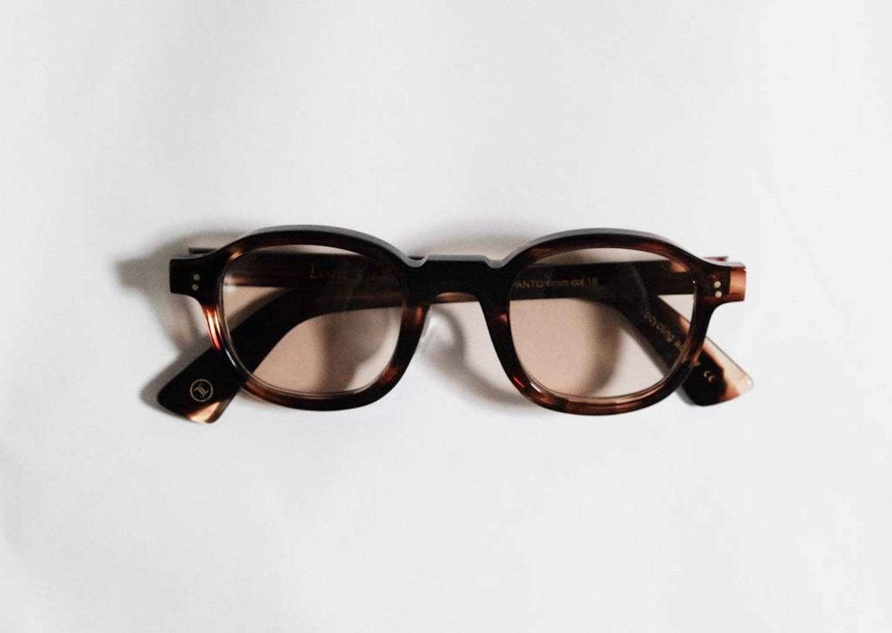 Lesca 8mm Panto PANTO Lunetier BRUT Acetate LUNETIER 