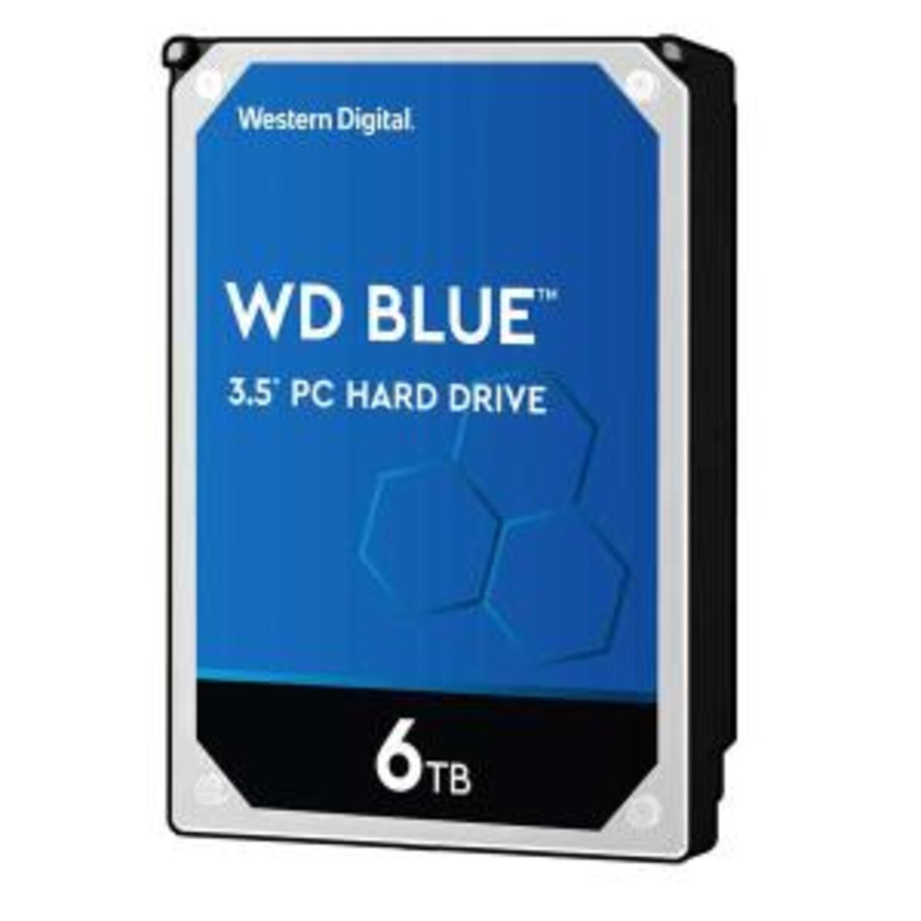 WESTERN DIGITAL WD Blue 3.5インチ内蔵HDD 6TB モデル（WD60EZAZ-EC