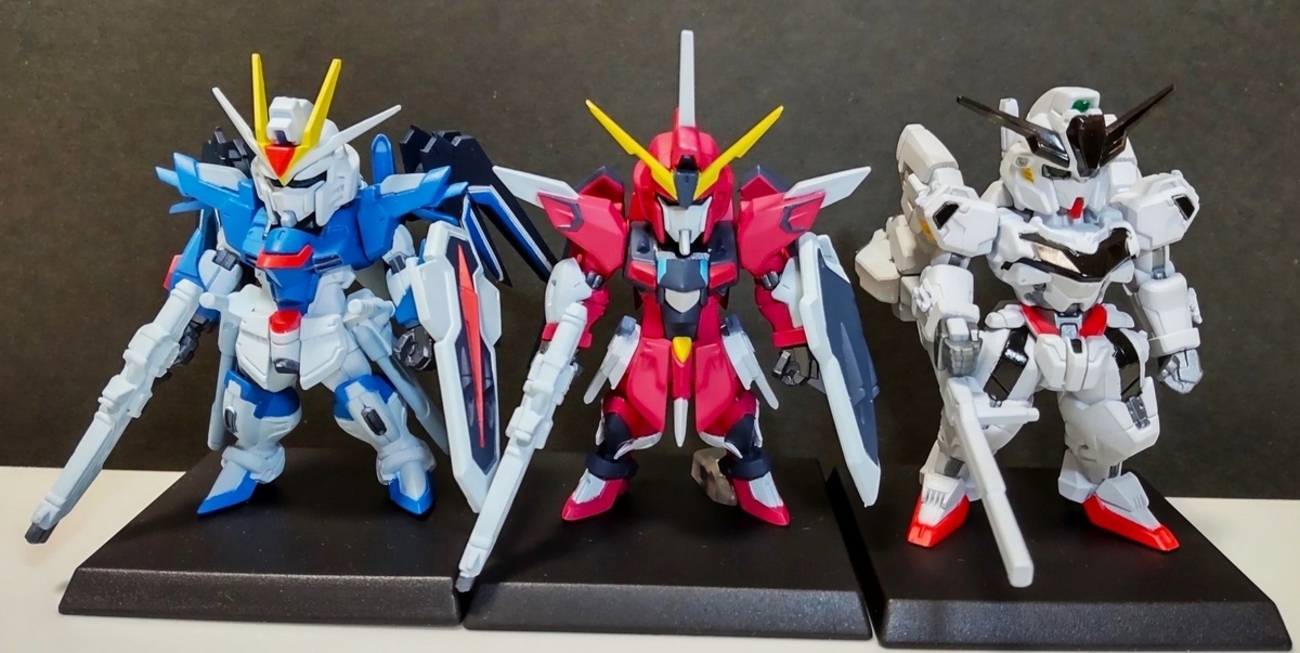 ガンダムコンバージ#24レビュー SEED FREEDOM 水星の魔女 逆襲の