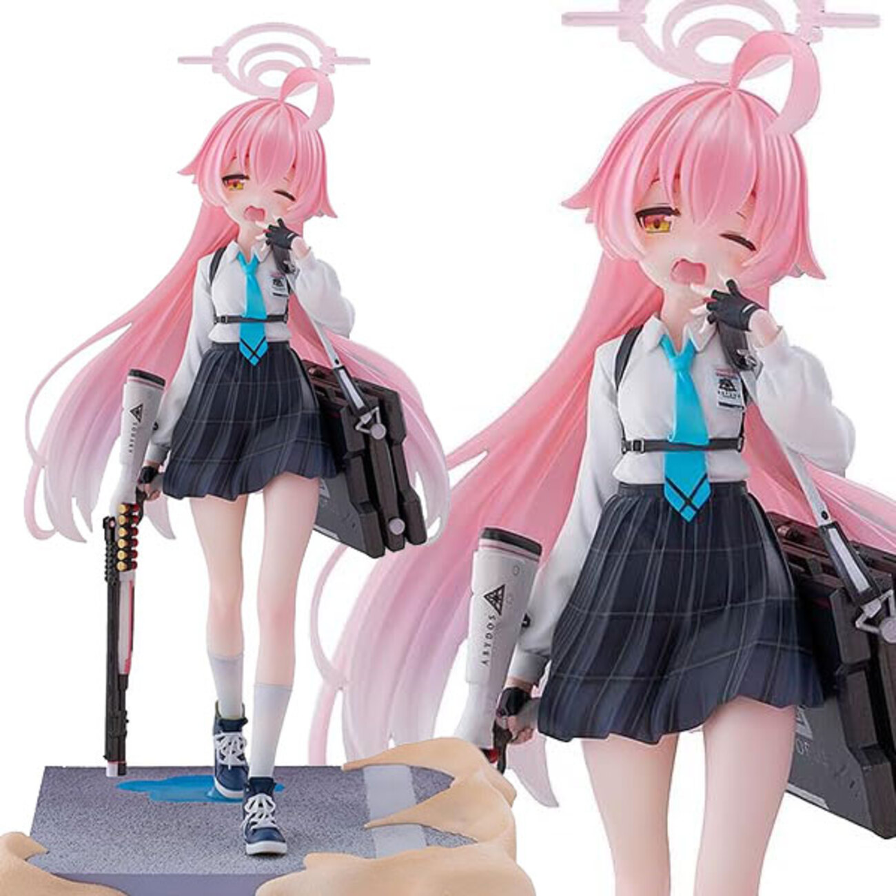 ブルーアーカイブ 小鳥遊ホシノ 完成品 ガレージキット 紙飛行機 