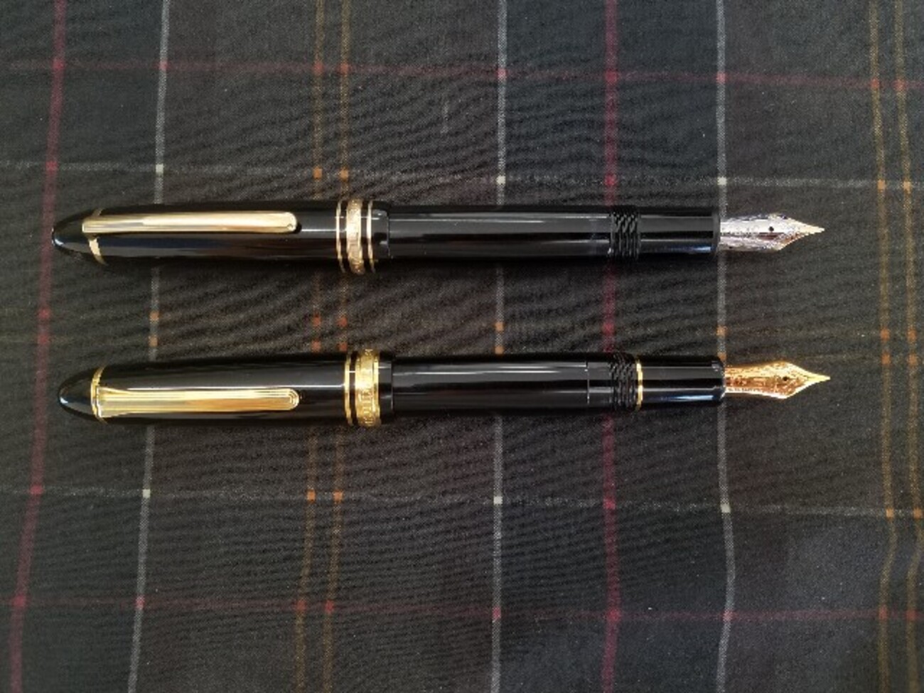 MONTBLANC モンブラン 万年筆 146 プラチナ 2851 Mont Blanc146と 