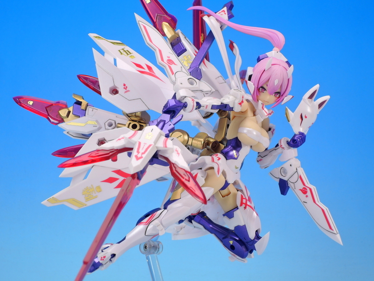 メガミデバイス 朱羅 九尾 を作る その3 - YOの玩具箱