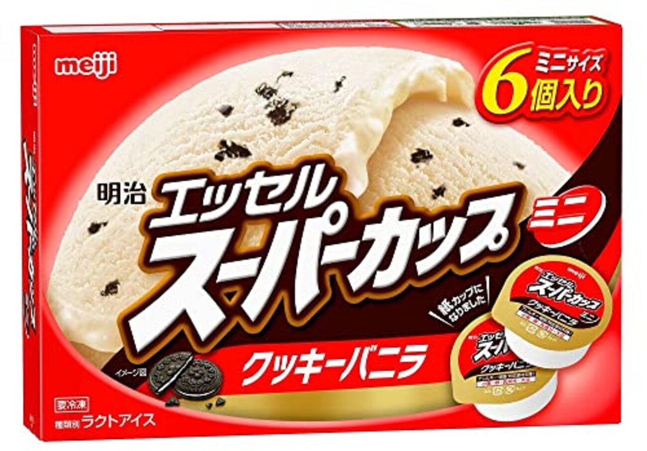 スーパー カップ クッキー バニラ ない