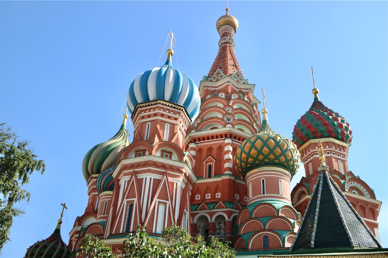 ロシア旅行】モスクワ：街の中心クレムリンン。隣には赤の広場と