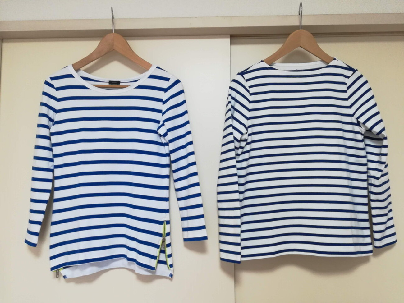 無印良品】ボーダーロングTシャツを手放して、またボーダーロングT 