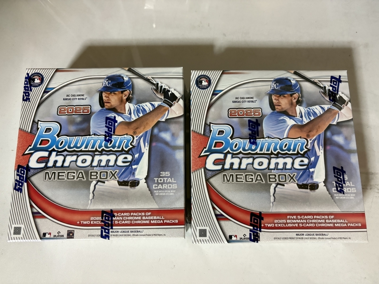 2025 Bowman Chrome Mega Box Baseball 開封。 - 野球カードと私と。